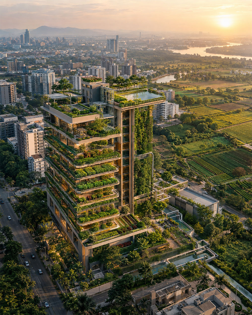 Sustainable Sky Farming